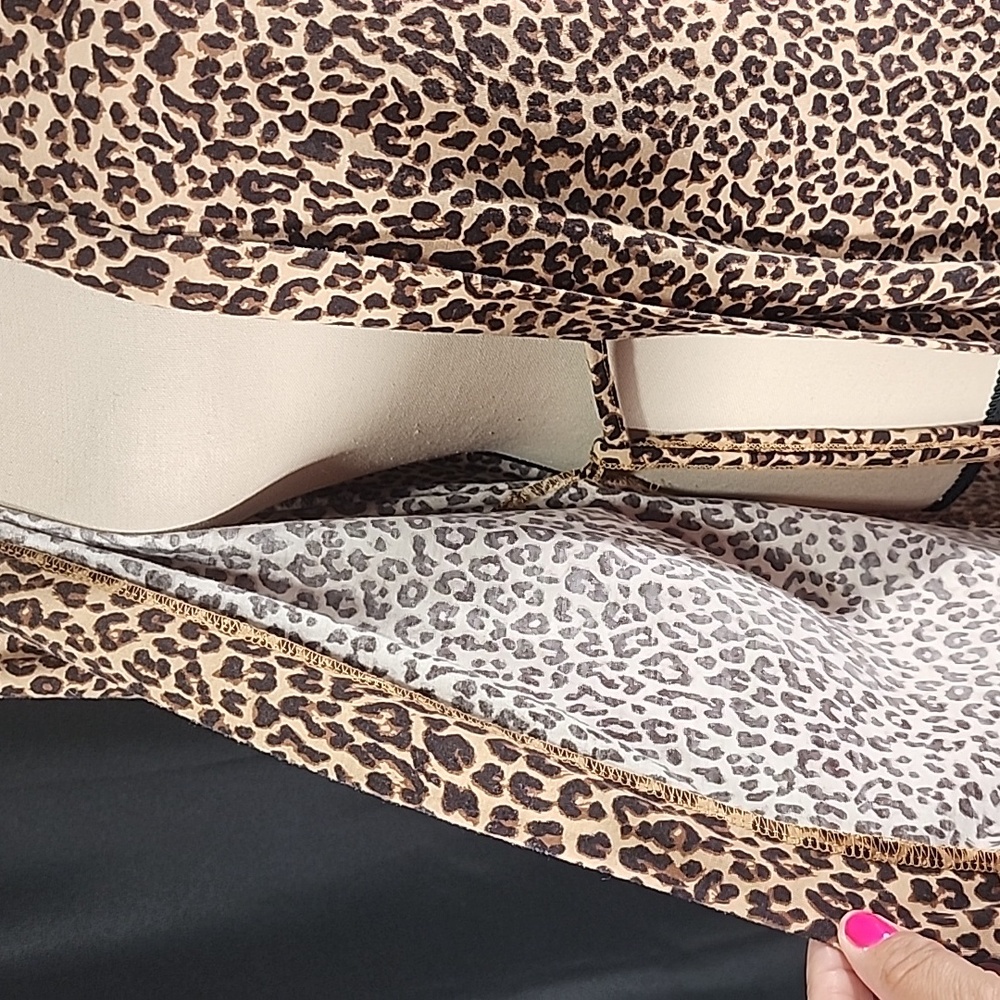 Night Gown Ekouaer Animal Print Long Night Gown. S - Picture 5 of 11